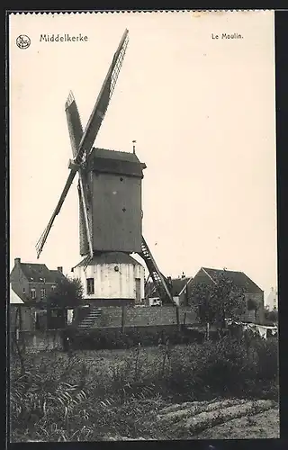 AK Middelkerke, Le Moulin, Windmühle