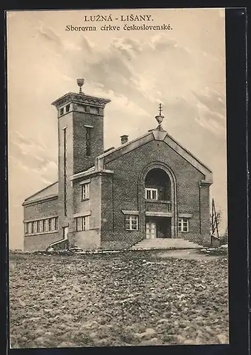 AK Luzna /Lisany, Sborovna cirkve ceskoslovenské, Kirche