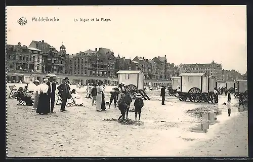 AK Middlekerke, De Dijk en het Strand