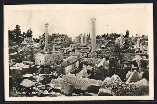 AK Salonae, Basilica Martyrum