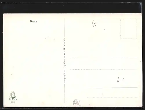 AK Kana, Teilansicht der Ortschaft