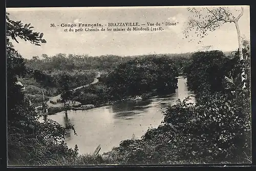 AK Brazzaville, Vue du Djoue
