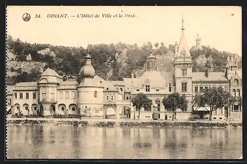 AK Dinant, L`Hotel de Ville et la Poste