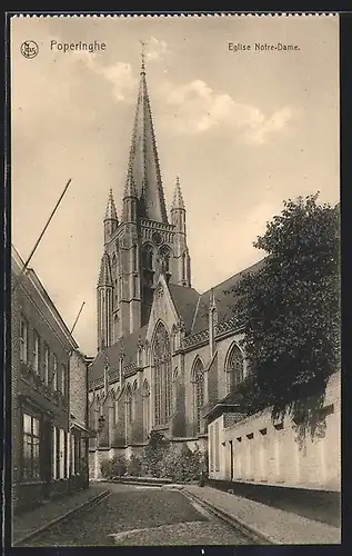 AK Poperinghe, Eglise Notre-Dame