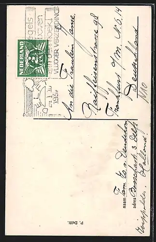 AK Delft, Oude Delft met Oude Kerk