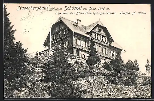 AK Stubenberghaus, Berghütte auf dem Schöckel bei Graz