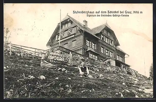 AK Stubenberghaus, Berghütte auf dem Schöckel bei Graz
