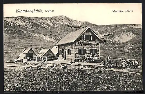 AK Windberghütte, Berghütte auf der Schneealpe