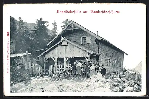 AK Ennsthalterhütte, Berghütte am Tamischbachturm