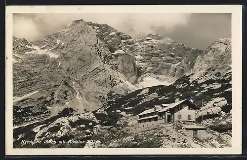 AK Hesshütte, Ansicht mit Hochtor