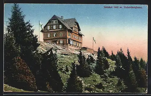 AK Stubenberghaus, Berghütte am Schöckel