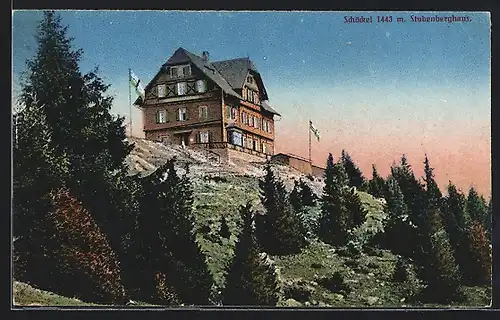 AK Stubenberghaus, Berghütte am Schöckel