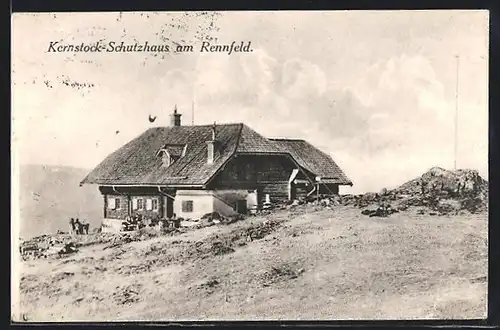 AK Kernstock-Schutzhaus, Aussenansicht
