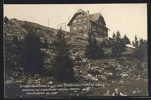 AK Stubenberghaus, Berghütte auf dem Schöckel bei Graz