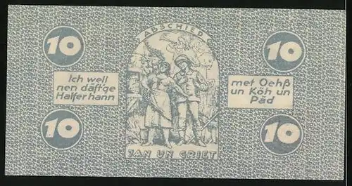 Notgeld Köln 1921, 50 Pfennig, General J. v. Werth