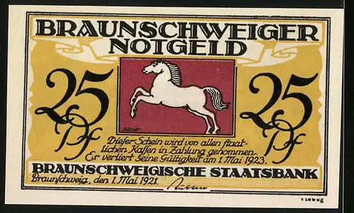 Notgeld Bad Harzburg 1921, 25 Pfennig, Kurhaus