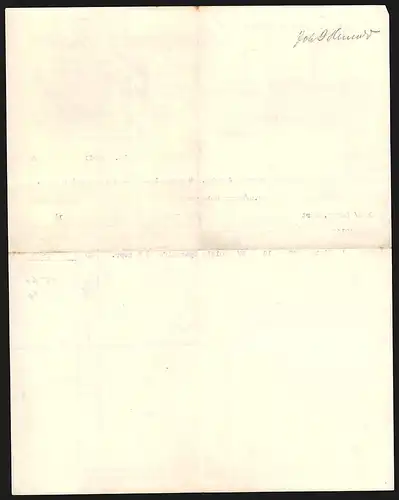 Rechnung Cassel 1906, Diemar & Heller, Seifen- & Lichte-Fabrik, Reger Verkehr am Fabrikgelände