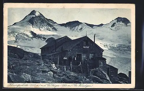 AK Kürsingerhütte, Berghütte m. d. Gr. Geiger