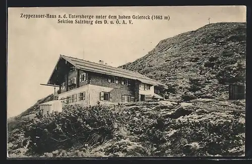 AK Zeppezauerhaus am Untersberge