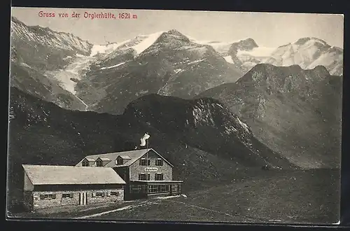 AK Orglerhütte, Berghütte vor Gipfeln