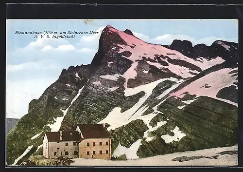 AK Riemannhaus, Berghütte am Steinernen Meer