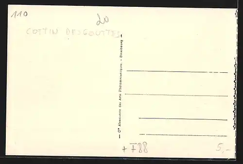 AK Gérardmer, Auto Cottinn & Desgouttes (1922), La Roche du Diable