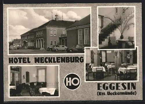 AK Eggesin, HO-Gaststätte und Hotel Mecklenburg