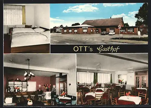 AK Eisendorf / Kr. Rendsburg, Ott's Gasthaus