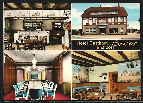 AK Kirchdorf üb. Sulingen, Hotel Gasthaus Brassers