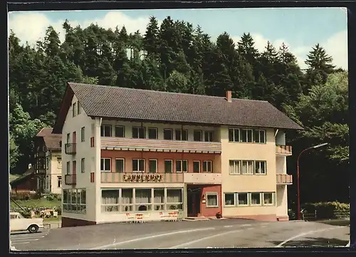 AK Lauterbach / Schwarzwald, Cafe - Restaurant - Pension Tannenhof