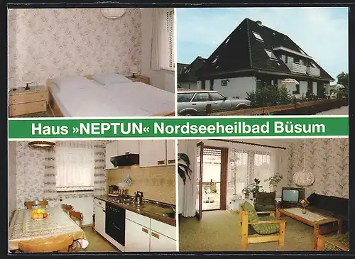 AK Büsum, Hotel Haus Neptun, Wichelweg 37