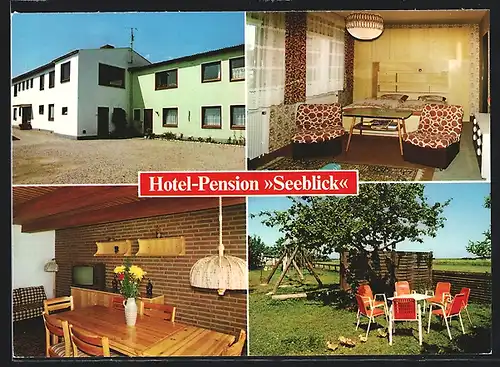 AK Puttgarden /Fehmarn, Hotel Pension-Ferienhof Seeblick, Strasse Op de Wei 8-10