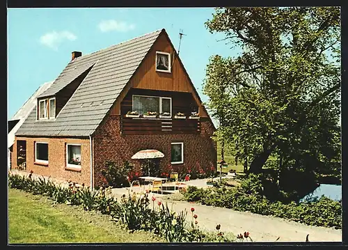 AK Koldenbüttel an der Eider, Urlaub auf dem Bauernhof von Hans-D. Zernitz, Strasse Süderdeich