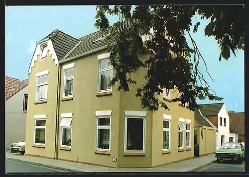 AK Tönning, Gasthaus Stettin in der Bahnhofstrasse 8