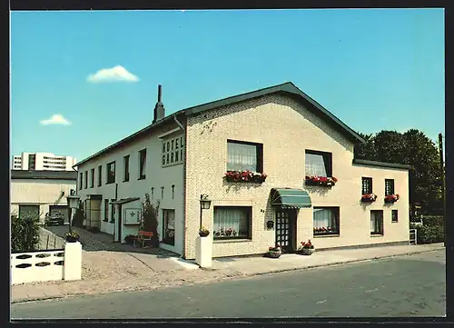 AK Heide /Holst., Hotel Garni, Rüsdorfer Strasse 83