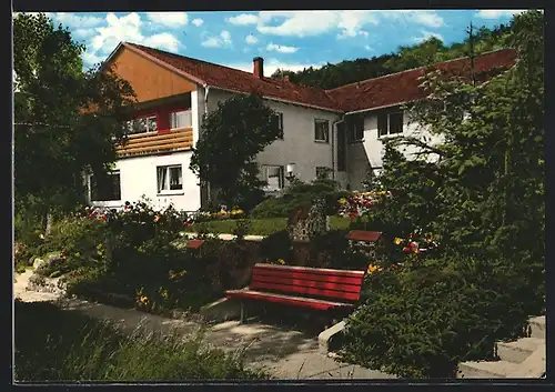 AK Eichelsdorf üb. Hassfurt, Hotel Pension Schwedenschanze