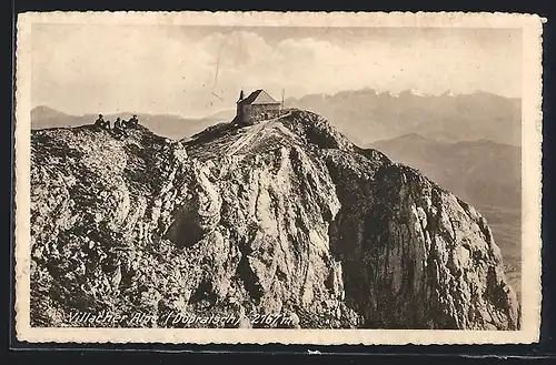 AK Dobratsch Schutzhaus auf der Villacher Alpe
