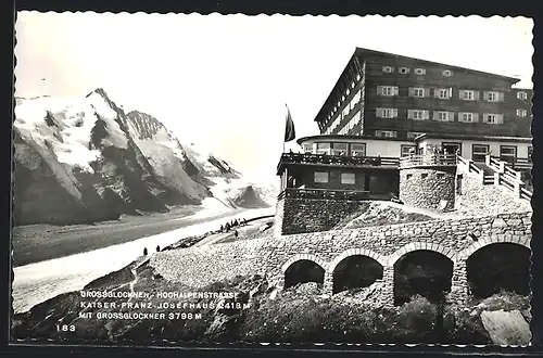 AK Kaiser-Franz-Josefhaus auf der Grossglockner-Hochalpenstrasse