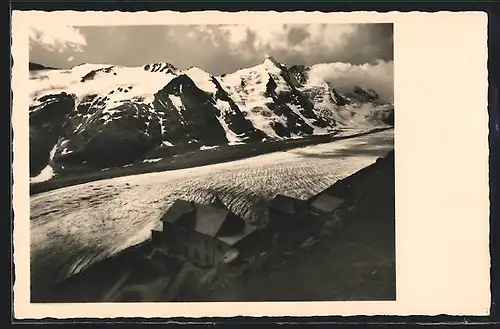 AK Franz Josefshaus mit Grossglockner