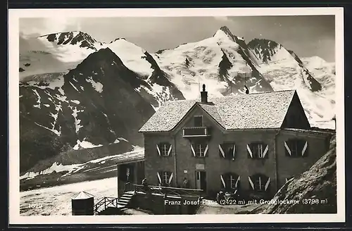 AK Franz Josef Haus mit Grossglockner