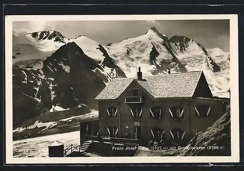 AK Franz Josef Haus mit Grossglockner