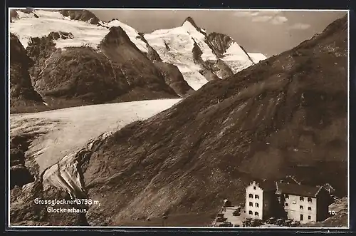 AK Glocknerhaus mit Grossglockner