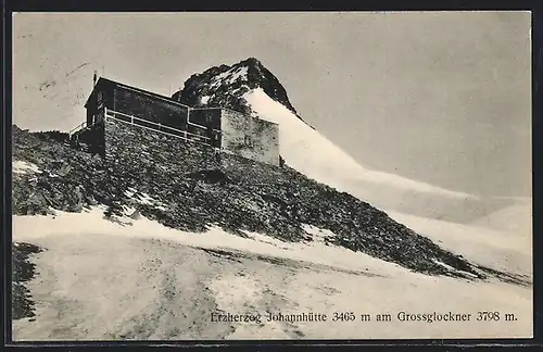 AK Erzherzog Johannhütte am Grossglockner