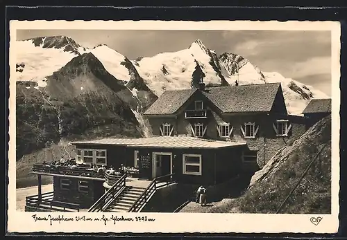 AK Franz Josefshaus mit Grossglockner