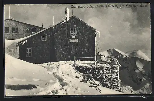 AK Erzherzog Johannhütte am Grossglockner