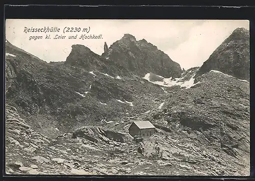 AK Reisseckhütte, Blick gegen kl. Leier und Hochkedl