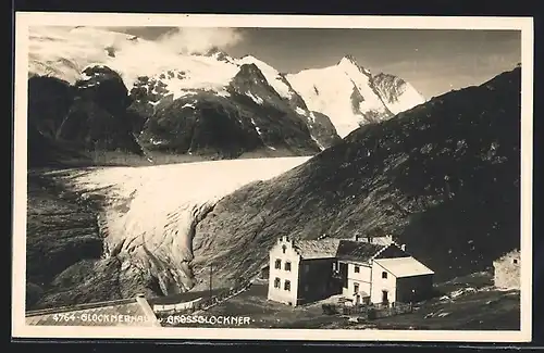 AK Glocknerhaus mit Grossglockner