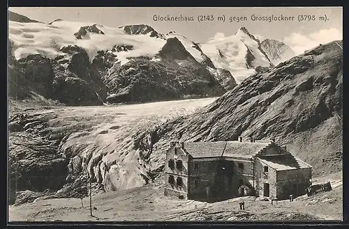 AK Glocknerhaus mit Grossglockner