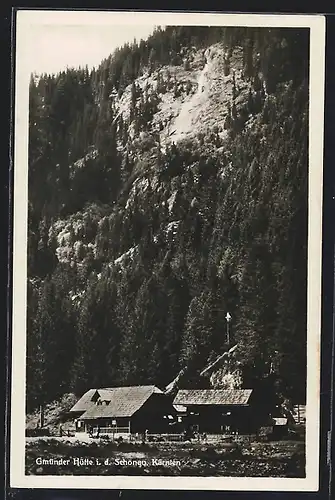 AK Gmünder Hütte i. d. Schönau im Sonnenschein