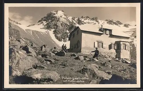 AK Tübingerhütte mit Plattenspitze